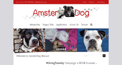 Desktop Screenshot of amsterdog.org